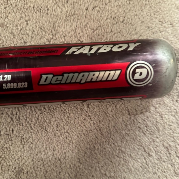 Demarini FATBOY Doublewall 34/30 FLI Carbon Fiber Wrapped Inner Barrel 2000 - Picture 3 of 10